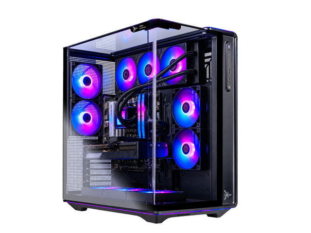 Skytech Gaming Prism 5 Gaming PC, AMD Ryzen 9 9950X3D 4.3GHz, NVIDIA RTX 5090 32GB VRAM, X870 Board, 4TB Gen4 NVMe SSD, 64GB DDR5 RAM 6000, 1000W...