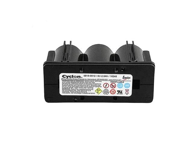 Hawker Cyclon Monobloc 6 Volt 2.5 Ah Sealed Lead Acid Battery Replacement High-Performance, Long-Life 9500hr Battery