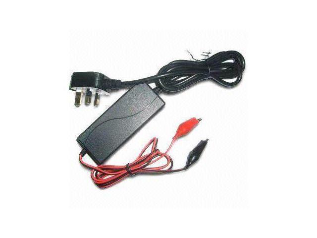12V/2.0A Lead-acid Battery Charger with 3-stage Charging Modes and Short-circuit Protection