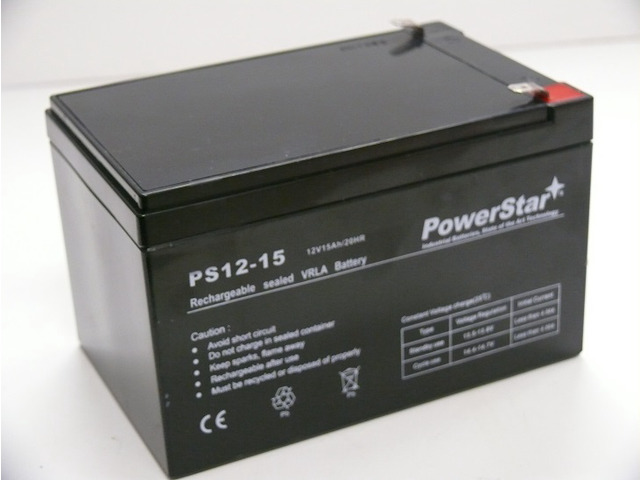 PowerStar 12V 15AH SLA Replacement Battery for Little Tikes H2 (Hummer 2) Toy Car