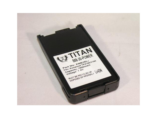 Tank Battery for BLI-KNB24 Replaces KENWOOD KNB-24LI LI-ION 1800mAh