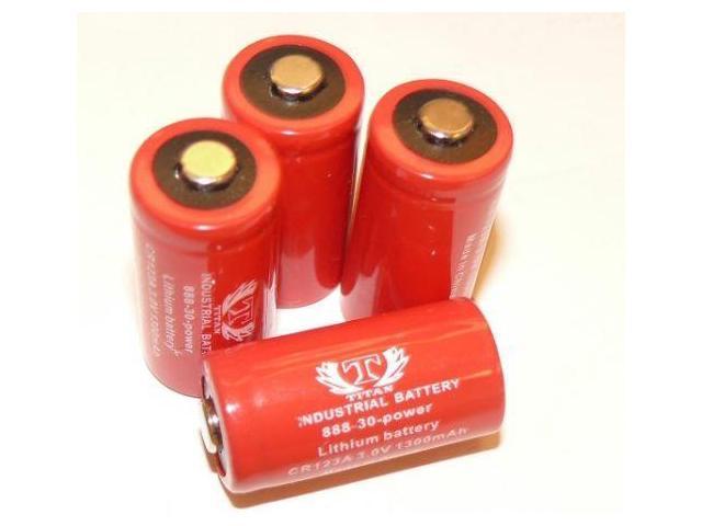 UPC 840894126383 product image for 4pcs CR123A 16340 Lithium Batteries Tank 3V Battery 1300mAh From USA | upcitemdb.com