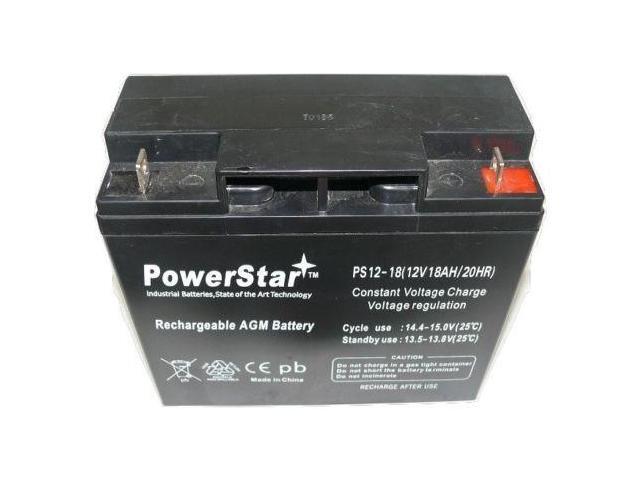 ub12180 12V 18AH SLA BATTERY - NUT AND BOLT TERMINAL - 2 PACK