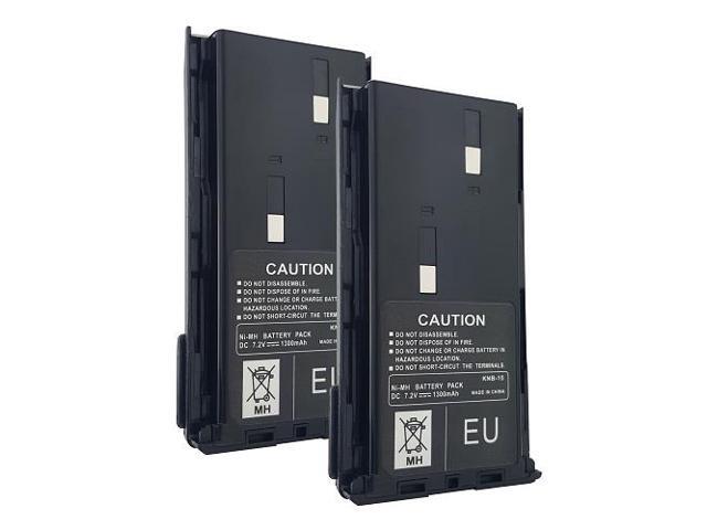 2 x Battery(s) for KENWOOD KNB15 KNB-15 KNB-15A TK-260 TK-360 Two-Way Radio(s)