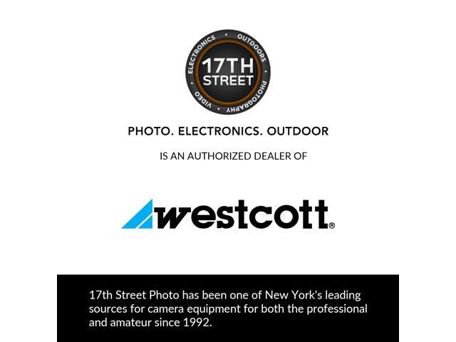 Westcott FJ200 200W Strobe with AC/DC Lithium Polymer Battery 8' Extension Arm & 64GB SDXC Memory Card Bundle