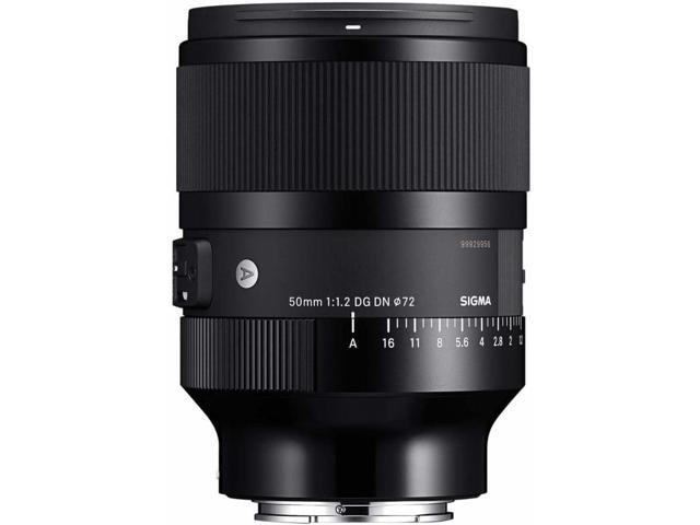 Sigma 50mm f/1.2 DG DN Art Lens Sony E Mount, Black