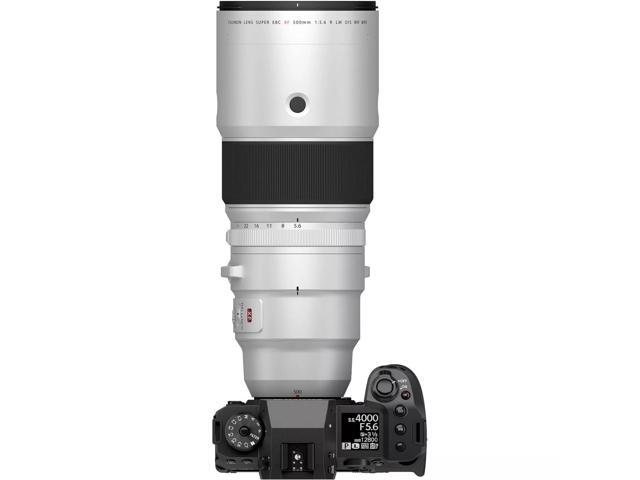 Fujifilm - XF500mmF5.6 R LM OIS WR Lens - White - image 6