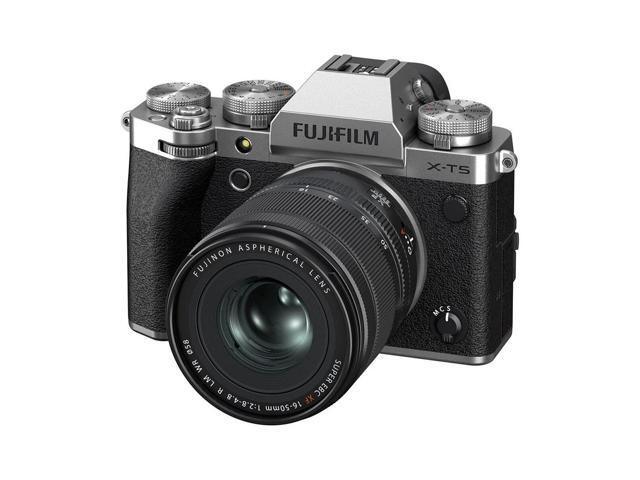 Fujifilm - X-T5 Mirrorless Camera with XF16-50mmF2.8-4.8 R LM WR Lens - Silver - image 4