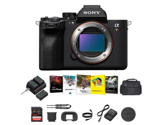 Sony a7R V Mirrorless Full-Frame Digital Black Camera+Corel Software+128GB Kit