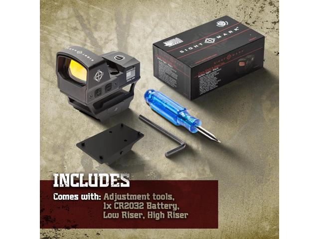 Sightmark Core Shot A-Spec FMS Aluminum Reflex Sight, Black
