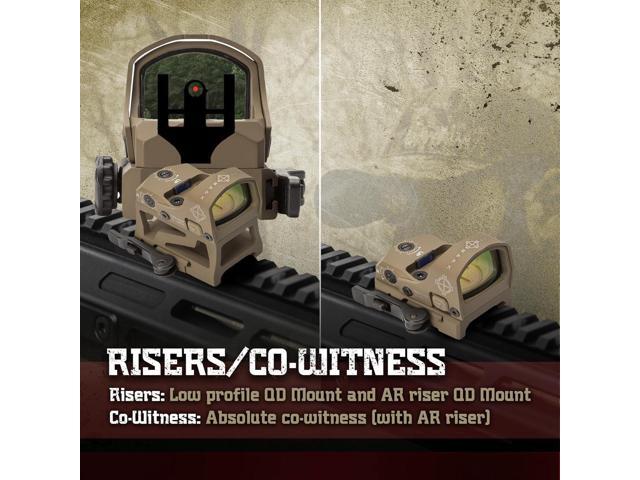 Sightmark Mini Shot M-Spec M1 LQD Reflex Sight DE, Black