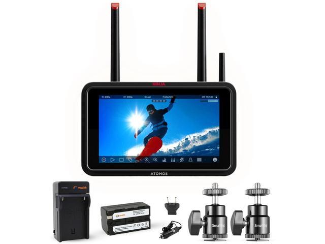 Atomos Ninja TX 5.2' Camera to Cloud Recording Monitor + Hot Shoe Mount Bundle