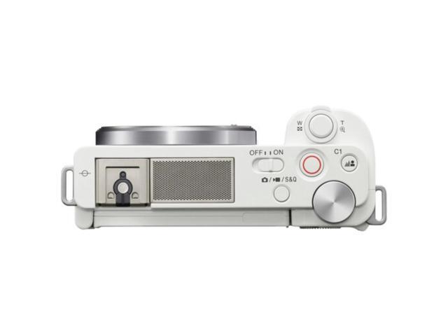 Sony - Alpha ZVE10: APS-C Content Creators’ Camera - White - image 4
