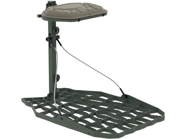 Novix Echo Lightweight Hang On Tree Stand Platform Lock On Tree Stand, Aluminum