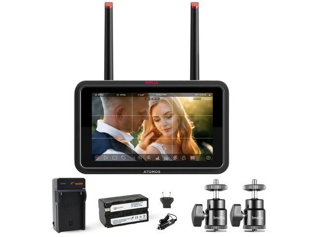 Atomos Ninja TX GO 5' Monitor-recorder with Battery Charger & Hot Shoe Mount Kit