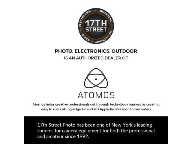 Atomos Ninja TX 5.2' Camera-Cloud Monitor with Power Kit & Hot Shoe Mount Bundle
