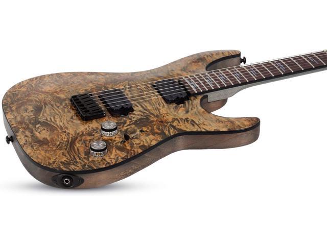 Schecter 2451 Omen Elite-6 Electric Guitar - Charcoal