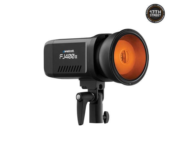 Westcott FJ400 II Power Flashes Touchscreen Strobe 2-Light +8' Arm +64GB Bundle