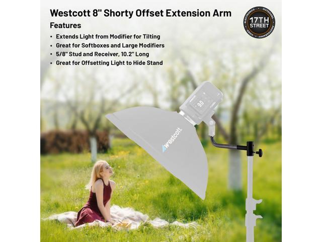 Westcott FJ400 II Power Flashes Touchscreen Strobe 2-Light +8' Arm +64GB Bundle