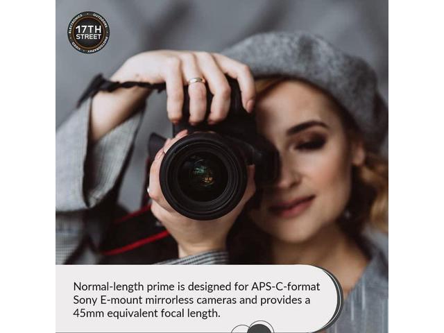 Sigma 30mm f/1.4 DC DN Contemporary Lens for Sony E, 52mm UV, 64GB, Camera Bag