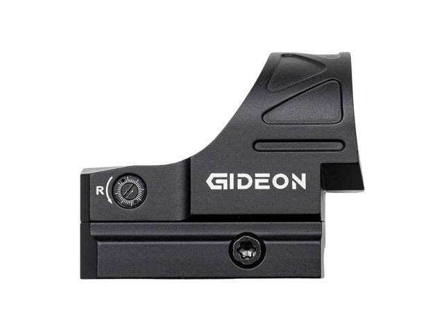 Gideon Optics OM50RN Omega Reflex Sights 3 MOA Red Single Dot Reticle, Black