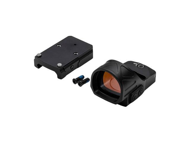 Gideon Optics OM50RN Omega Reflex Sights 3 MOA Red Single Dot Reticle, Black