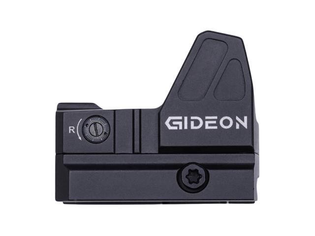 Gideon Optics RK10GN Rock Durable Reflex Sights, 3 MOA Green Dot Reticle, Black