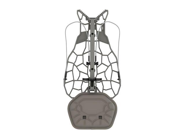 NOVIX Lightweight Helo Hang On Aluminum Adjustable Treestand, OD Green