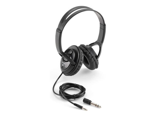 On-Stage AA3500 Wired Closed-Back Accurate Audio Headphones, Black