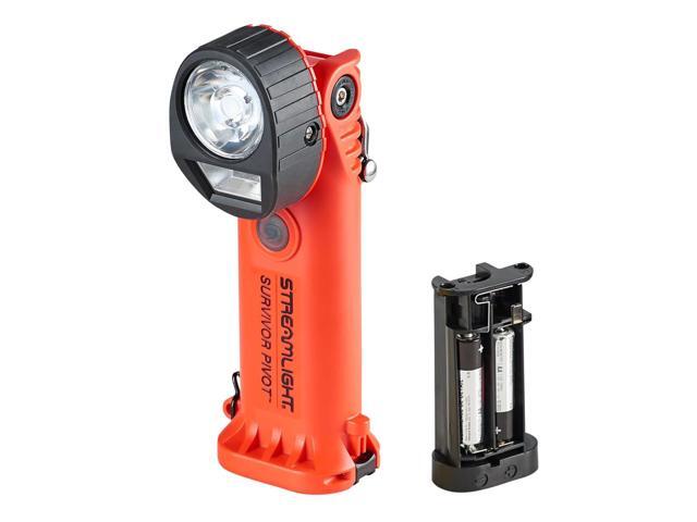Streamlight Survivor Pivot USB 325 Lumens LED Flashlight, Orange