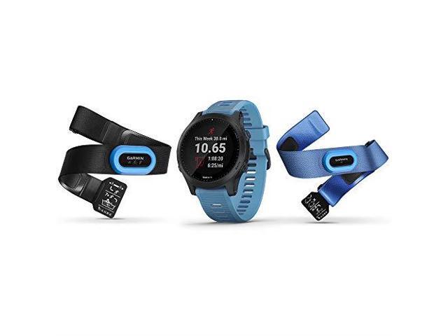 Garmin Forerunner 945 Bundle, Premium GPS Running/Triathlon Smartwatch with Music, Blue