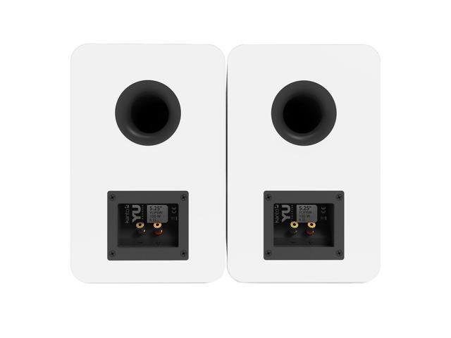 Kanto YUP6W Passive Bookshelf Speakers with 1' Silk Dome Tweeter and 5.25' Kevlar Woofer - External Amplifier/Receiver Required - Pair (White)