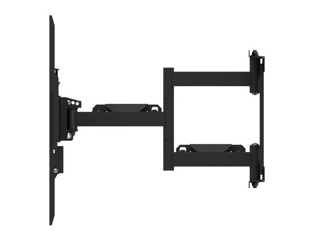 Kanto - Full Motion Security TV Wall Mount for Most 37" to 65" TVs - Extends 17.6" - Black - image 6
