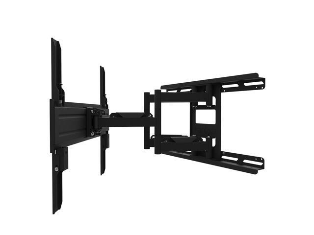 Kanto - Full Motion Security TV Wall Mount for Most 37" to 65" TVs - Extends 17.6" - Black - image 7