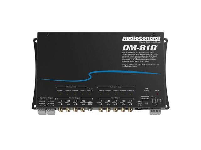 AudioControl - 8-Channel Input 10-Channel Output DSP Matrix Processor - Black - image 8