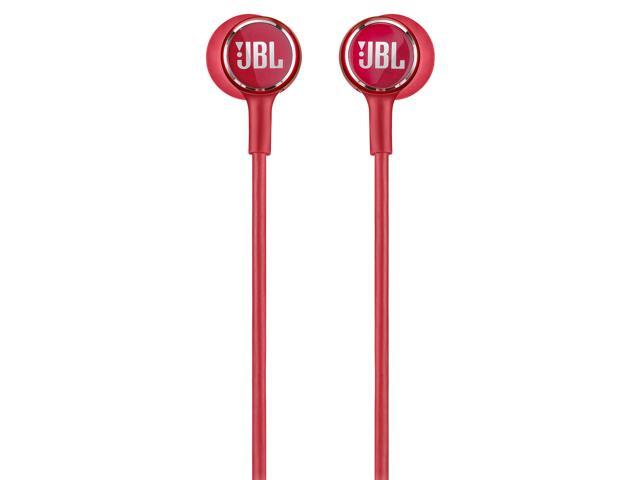 JBL Live 100 Earbuds with In-Line Microphone and Remote (Red)