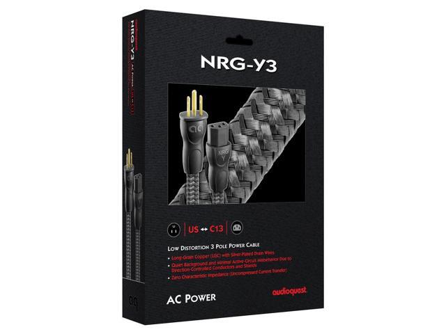 AudioQuest NRG-Z3 Low-Distortion 3-Pole AC Power Cable - 3.28' (1m)