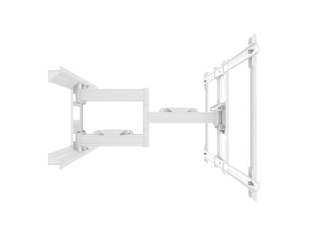 Kanto - Full-Motion TV Wall Mount for Most 37" - 75" TVs - Extends 21.8" - White - image 7