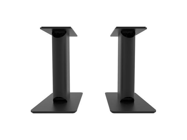 Kanto SP9 9 Universal Desktop Speaker Stands with Rotating Top Plates and Cable Management - Pair (Black) - image 10