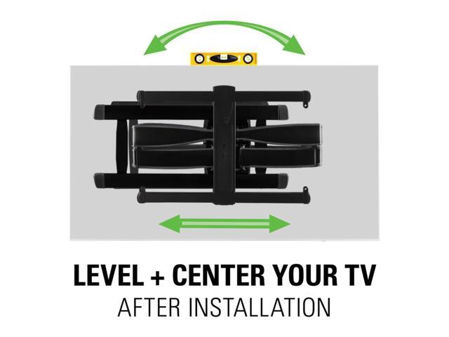 SANUS Advanced Universal Full-Motion Premium TV Wall Mount for 46 to 95 Flat Screen TVs - Features 8 Of Tilt & 55 Of Swivel  Ideal For Extra Large TVs - UL Listed & Safety Tested - VXF730-B2 - image 4