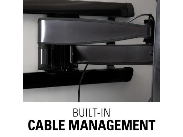 SANUS Advanced Universal Full-Motion Premium TV Wall Mount for 46 to 95 Flat Screen TVs - Features 8 Of Tilt & 55 Of Swivel  Ideal For Extra Large TVs - UL Listed & Safety Tested - VXF730-B2 - image 6