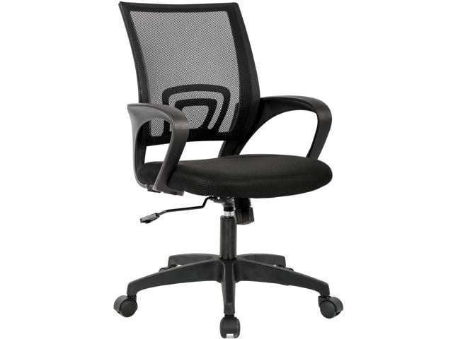 Home Office Chair Ergonomic Desk Chair Mesh Computer Chair with Lumbar Support Armrest Executive Rolling Swivel Adjustable Mid Back Task Chair for.