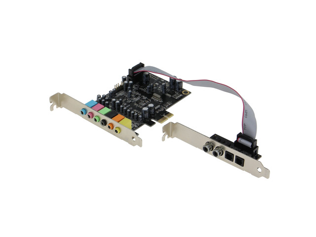 SEDNA - SE-PCIE-SC-10 High Quality PCIe 7.1 Channel Sound card ( Chip set: CM8828 + CM9882A ) with SPDIF Bracket