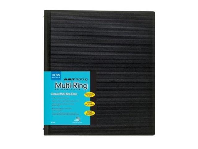 Itoya Art Portfolio Multi-Ring Refillable 13 x 19' Binder