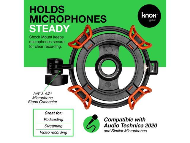 Knox Gear Microphone Shock Mount and Detachable Pop Filter