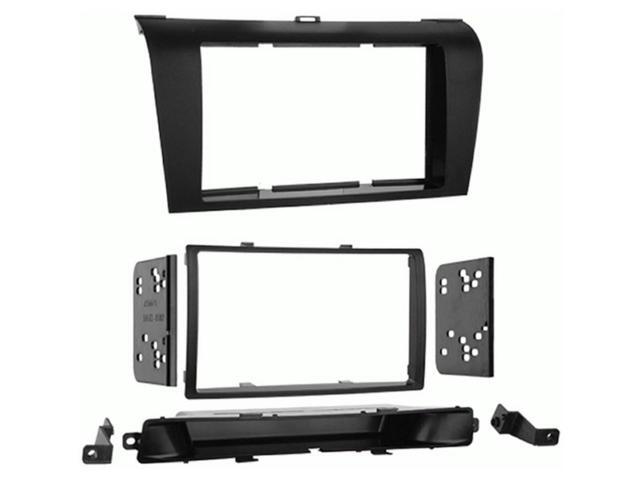 Metra - Dash Kit for Select 2004-2009 Mazda 3 DDIN - Black - image 7