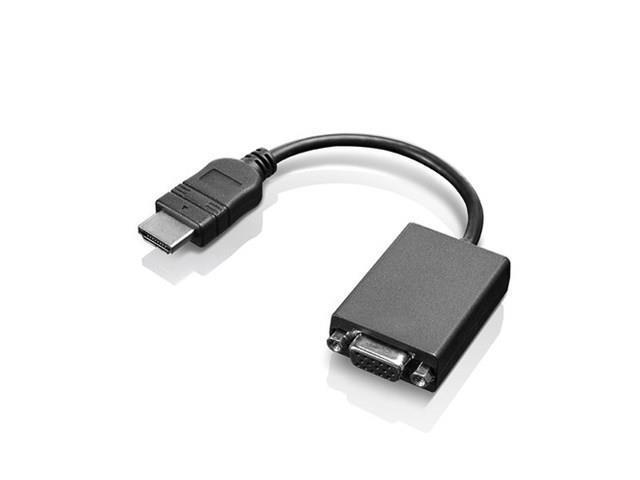 Lenovo 4X90H55731 Video / Audio Adapter - Hdmi / Vga - Hd-15 (F) To Micro Hdmi (M) - For Thinkpad Helix 20Cg, 20Ch; Yoga Tablet 10; 8
