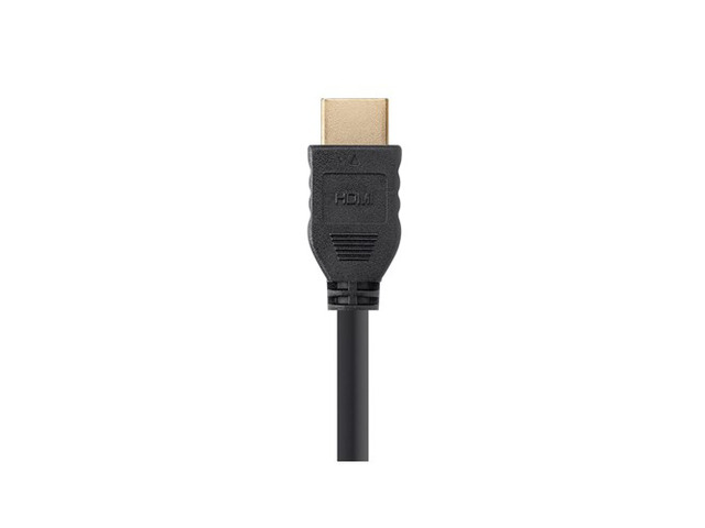 Monoprice HDMI Cable - 8 Feet - Black (No Logo) High Speed, 4K@60Hz, HDR, 18Gbps, YUV 4:4:4, 30AWG, CL2, Compatible with UHD TV and More -...