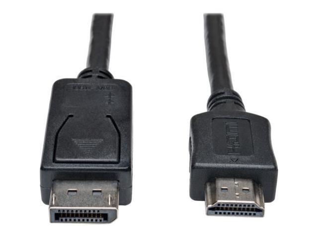 Tripp Lite P582-003 Tripp Lite DisplayPort to HD Cable Adapter HDCP 1080P M/M 3' 3ft - DisplayPort/HDMI for Monitor, TV, Audio/Video Device - 3 ft...