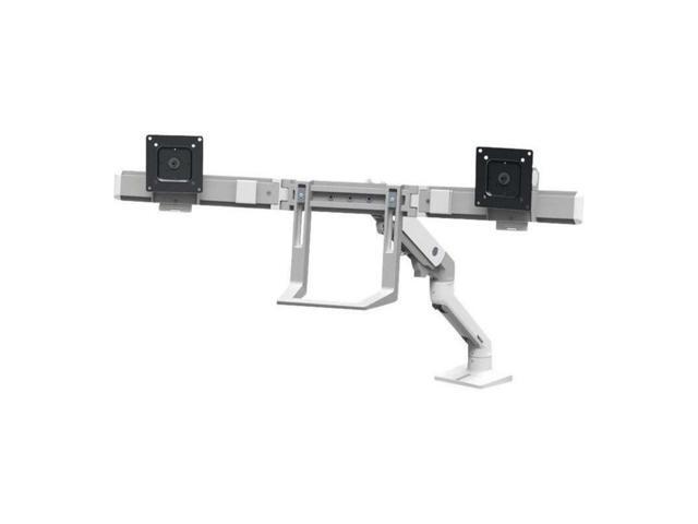 Ergotron HX DESK DUAL MONITOR ARM, Polished Aluminum - image 3